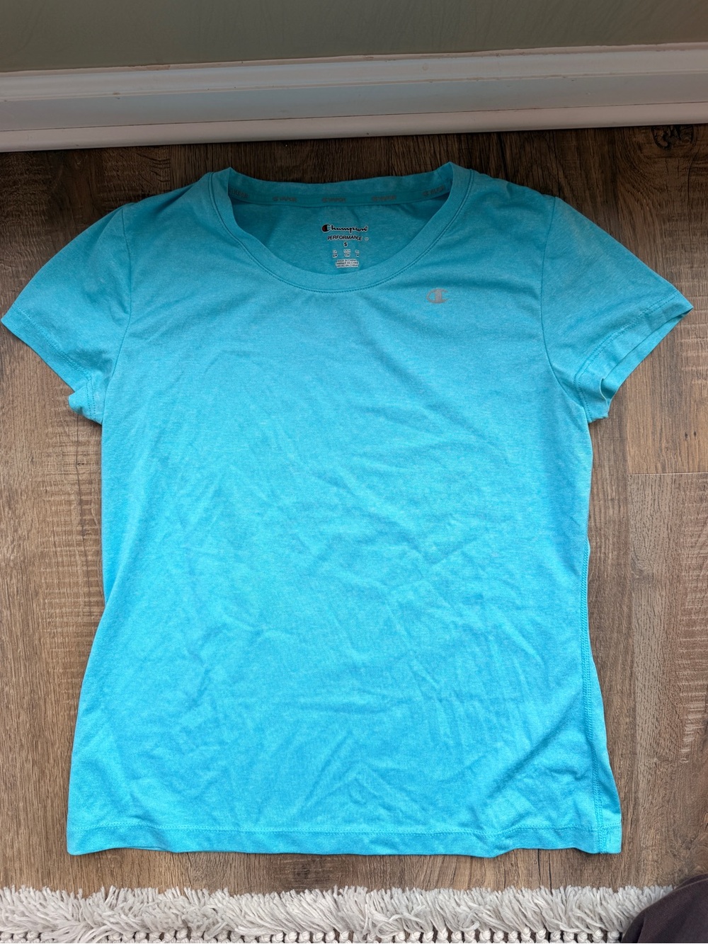 Champion Women's Short-Sleeve Spandex Tee